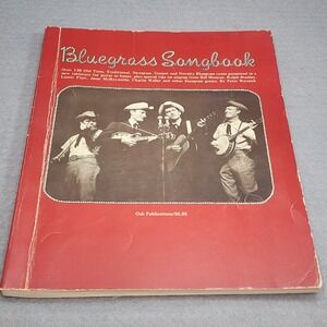 Oak Publications Bluegrass Songbook Red Peter Wernick Tablature Vintage 1976 OS
